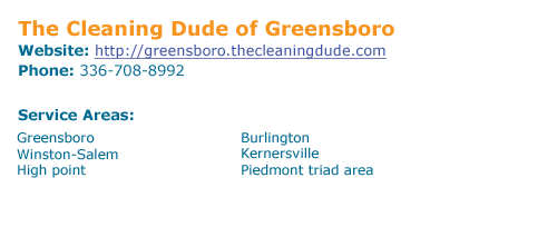 The Cleaning Dude of Greensboro